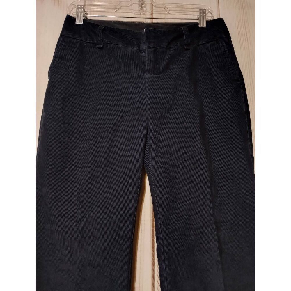Gap Pants Ladies 2‎ Navy Corduroy Bootcut - Picture 3 of 7